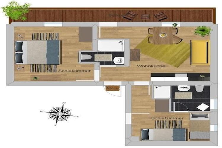 Apartmán Flat In Krimml With A Balcony Exteriér fotografie